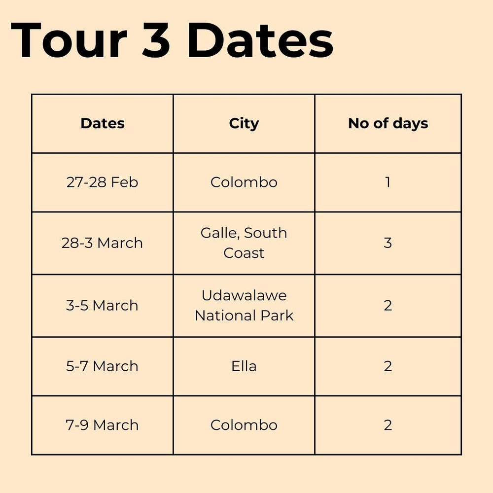 
                  
                    Sri Lanka Dog Study Tour and Immersive Experience (Tour 3) Spot Reservation
                  
                