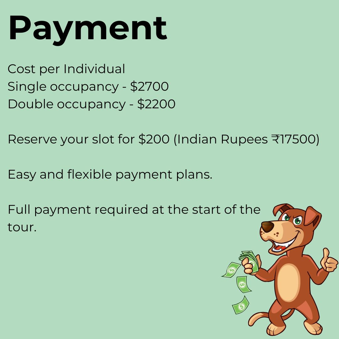 
                  
                    India Mountain Dog Study Tour (Tour 4) 2026 Spot Reservation
                  
                
