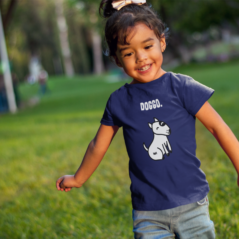 
                  
                    girl wearing floof doggo tshirt
                  
                