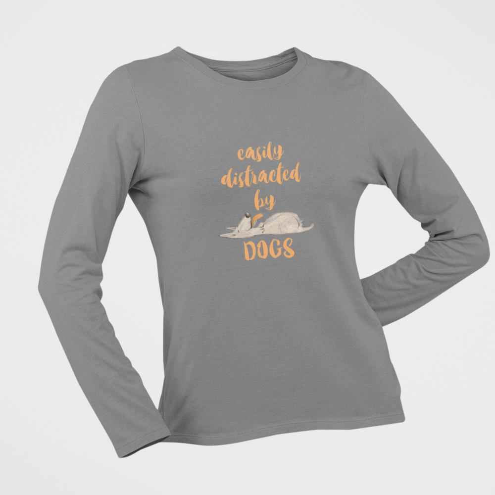 
                  
                    easily distracted by dogs tshirt for dog lovers
                  
                