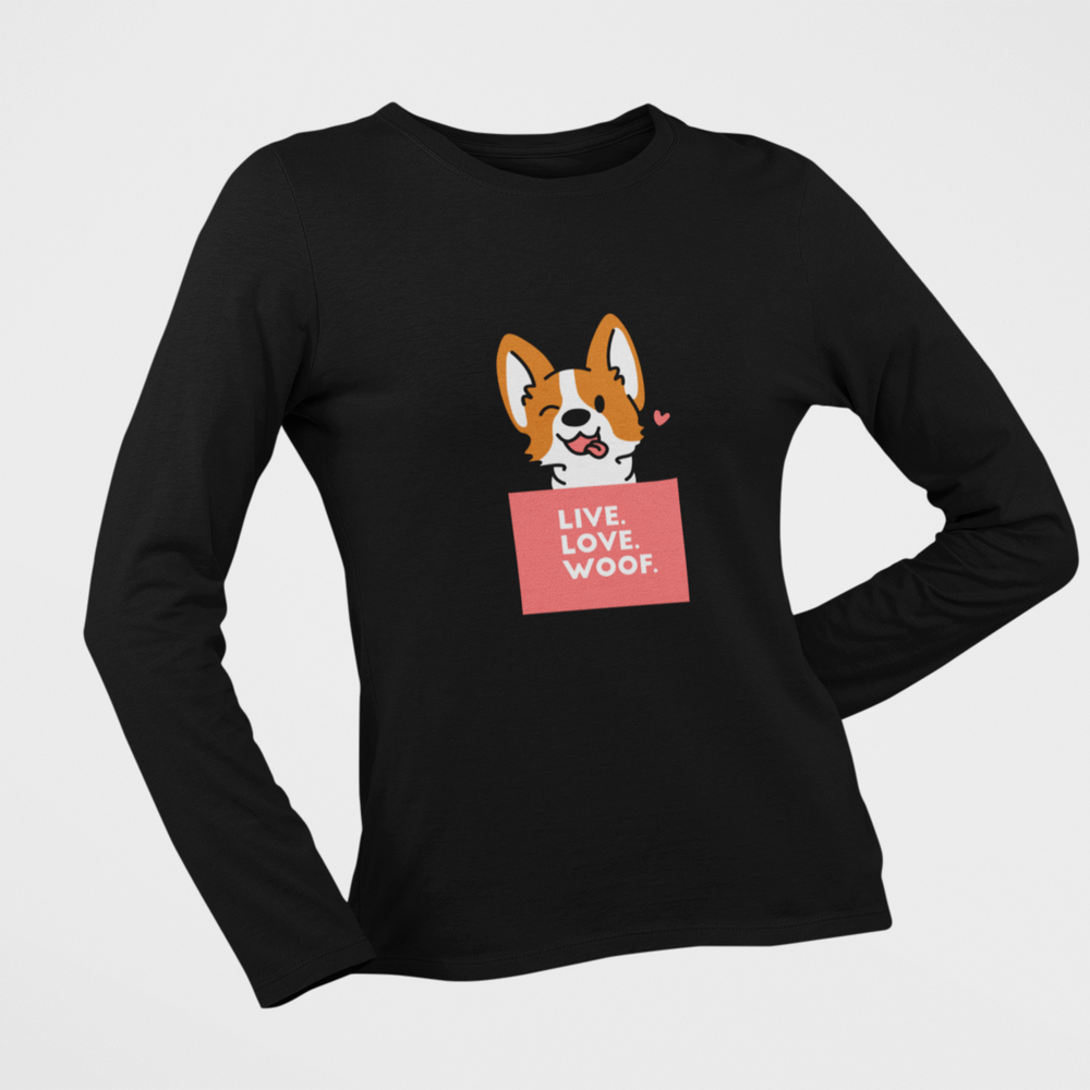 
                  
                    Floof Live Love Woof Women's T-shirt
                  
                