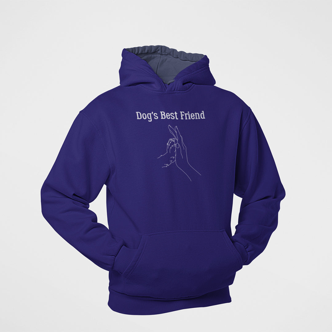 
                  
                    dog's best friend comfortable cotton hoodie for dog lovers
                  
                