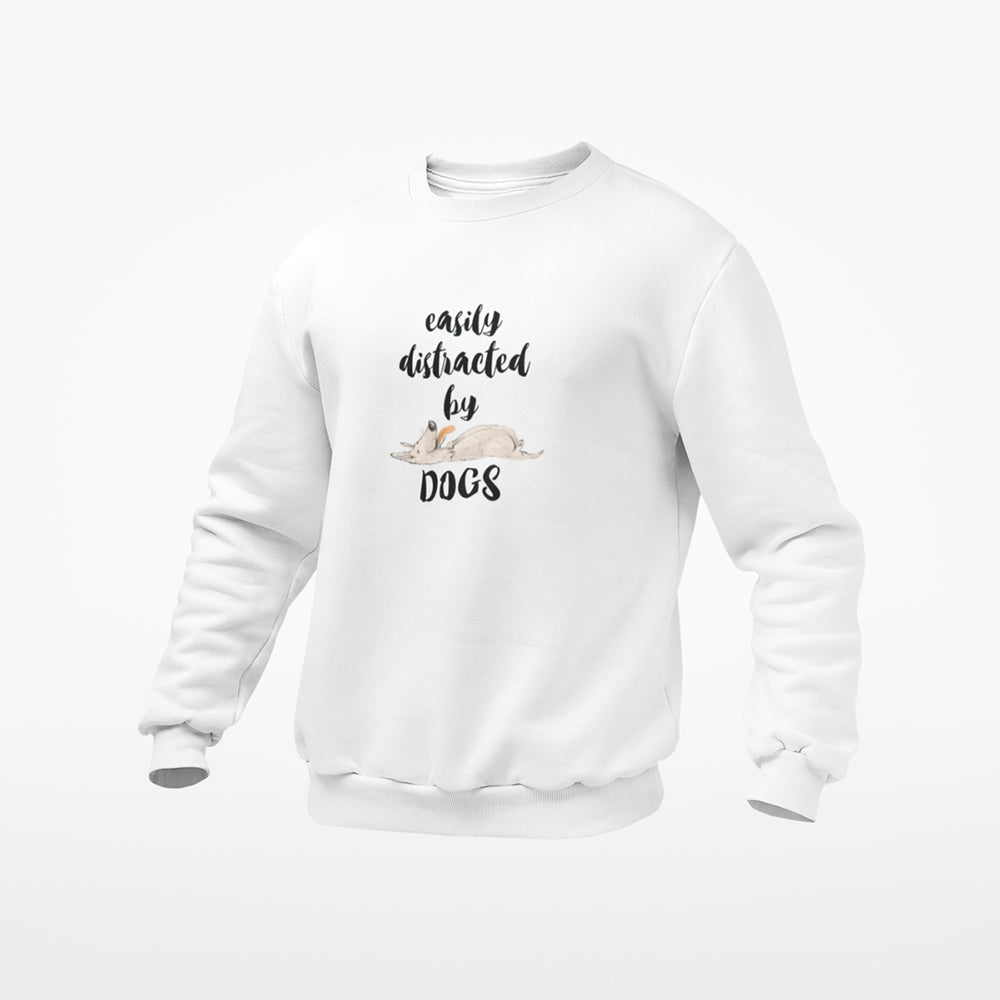 Floof Easily Distracted By Dogs Sweatshirt