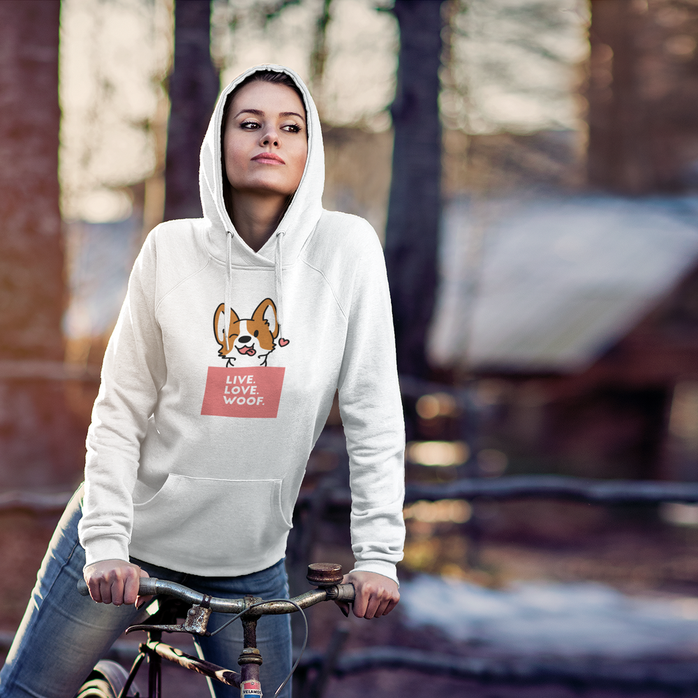 
                  
                    Floof Live Love Woof Hoodie
                  
                