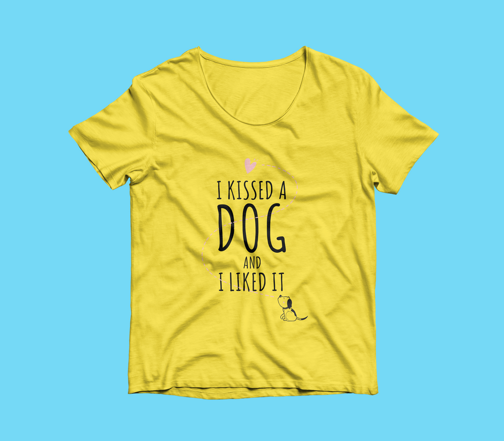 Floof I Kissed a Dog and I Liked it Unisex T-shirt