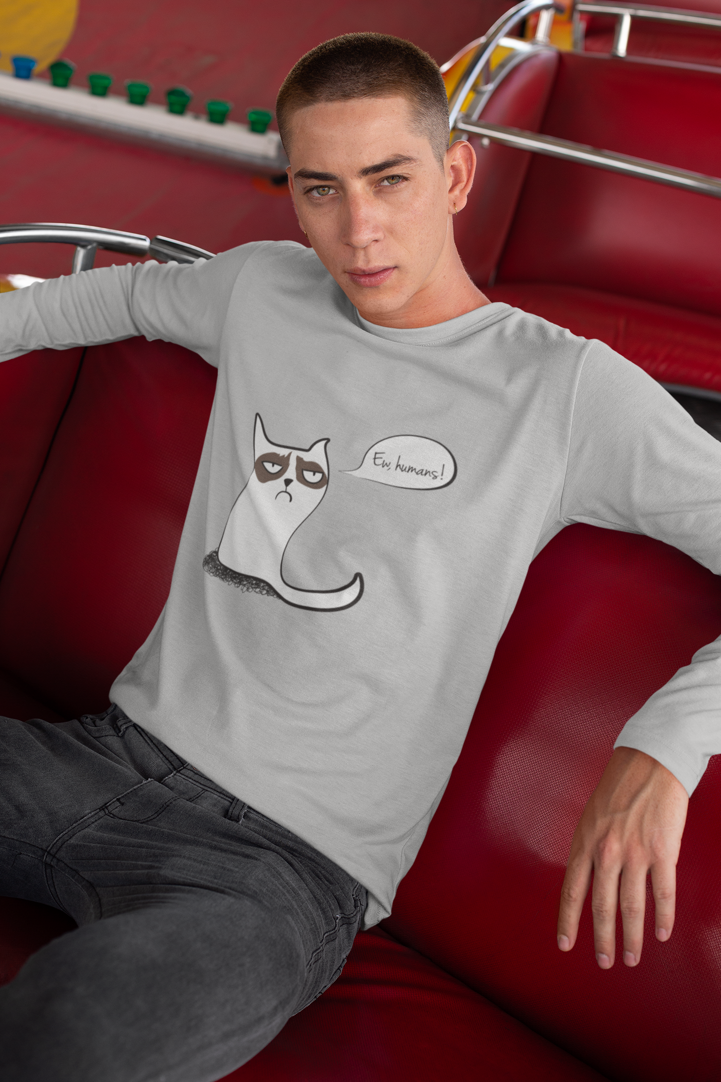 
                  
                    Floof Ew Humans T-shirt (new)
                  
                