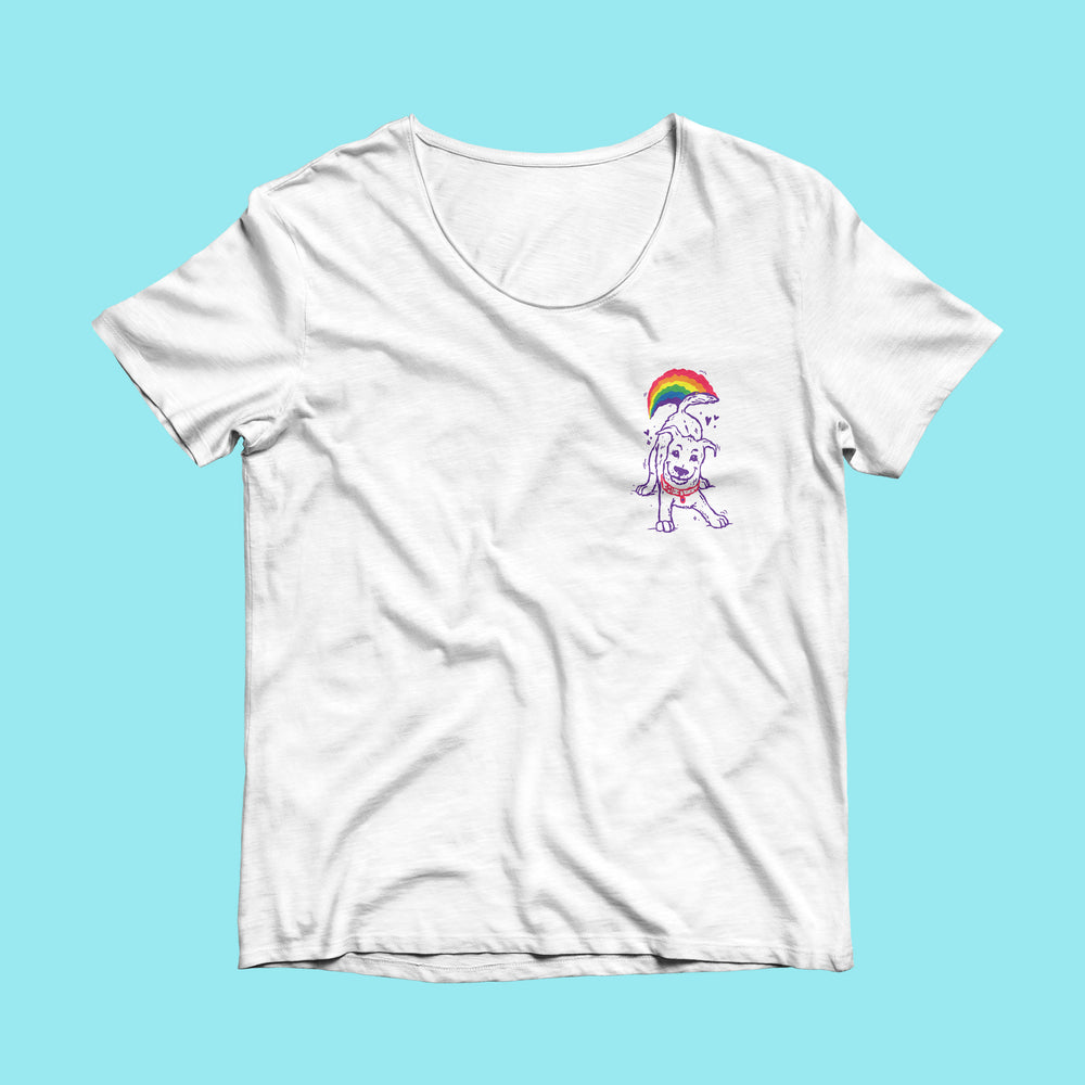 Unisex T-shirt for dog lovers pride dog