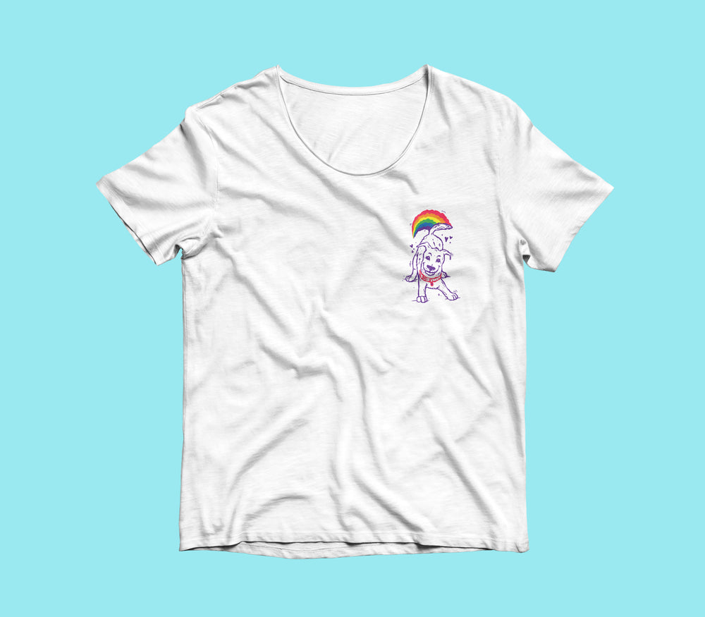 Unisex T-shirt for dog lovers pride dog