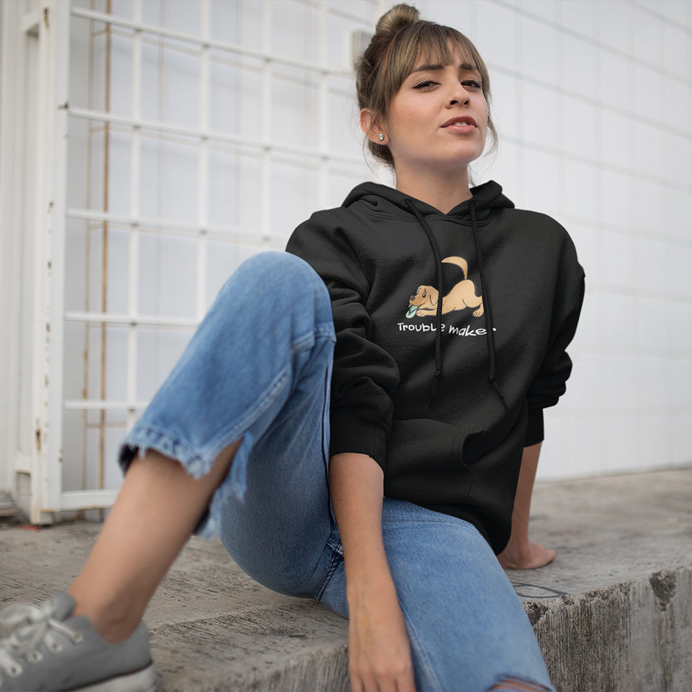 
                  
                    trouble maker floof hoodie for dog lovers
                  
                